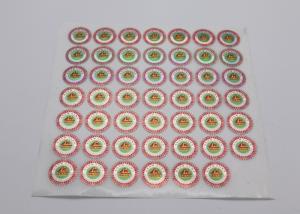 Quality Business Use Laser Label Sticker Non - Toxic Strong Adhesion Color Offset Printing wholesale