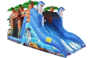 Quality Treasure Island Inflatable Bounce House Combo WSC-277 Customized Size wholesale