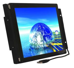 Quality 15 inch industrial Capacitive Touch Monitor antivandal screen durable display wholesale