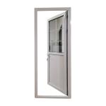 House Decor Waterproof Upvc Side Hinged Garage Doors Pvc Side Hinged Garage