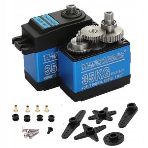 Quality TIANKONGRC TD-6635MG 35KG 4.8-8.4V Metal Gear Digital Servo Motor for RC Robot Smart Car wholesale