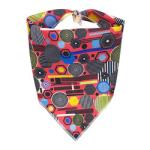 Square Triangle Funny Dog Bandanas Custom Logo Dog Wearing Bandana