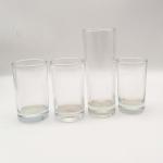Bottom Dia 53mm 59mm Juice Drinking Water Glasses For Wine 160ml 300ml