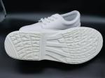 White Leather Nursing Shoes Durable Polyurethane Sole Shoes For Men And Women