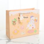 Cattle Paperboard Custom Kraft Paper Handbag Cosmetics Packaging Gift Bags With
