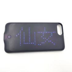 Quality Fashion Design LED Light Up Cell Phone Case Support Different Languages wholesale