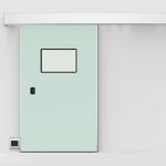 Sliding Operated Automatic Hospital Door Electric Control Radar Sensing