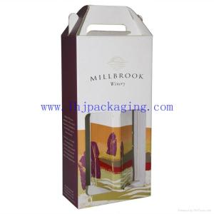 Quality carton box for two bottle wine wholesale