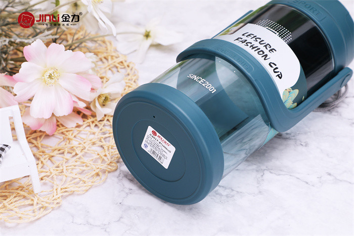 PP Plastic Sports Bottle 500ml Coffee Mugs Customized Printing Accept
