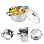 Wholesale Quality 12pcs Pots 410 Stainless Steel Cooking Cookware Set