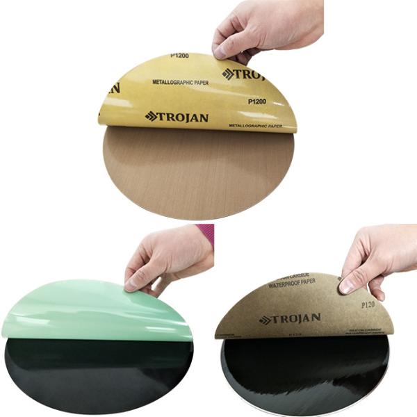 Round Metallographic Consumables Grinding And Polishing Adapter Pad