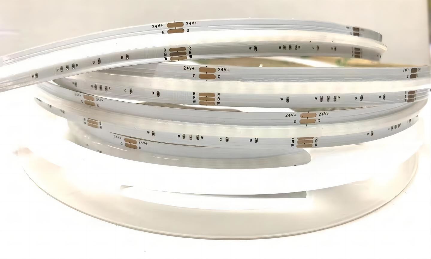 784D RGBW COB LED Strip Full Color DC 12V 24V Magic Digital LED Strip Light Smart Addressable LED Strip