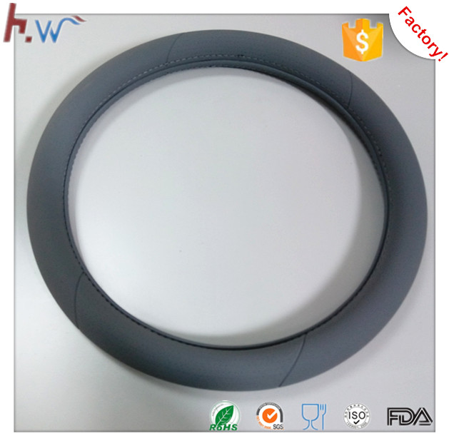 Car Accessories Silicone Steering Wheel Cover Weather Resistant With Customized Tooling