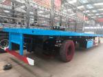 Tire Number 16 40FT Skeleton Container Transport /Flatbed Chassis Cargo Truck