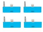 colorful 30pin to 8 Pin AUDIO ADAPTERS converter for iPhone 5 5s 5c Itouch Nano