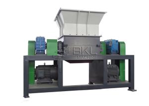 Quality DC53 Dual Twin Shaft Shredder Machine Dual 75KW Double Rotor wholesale