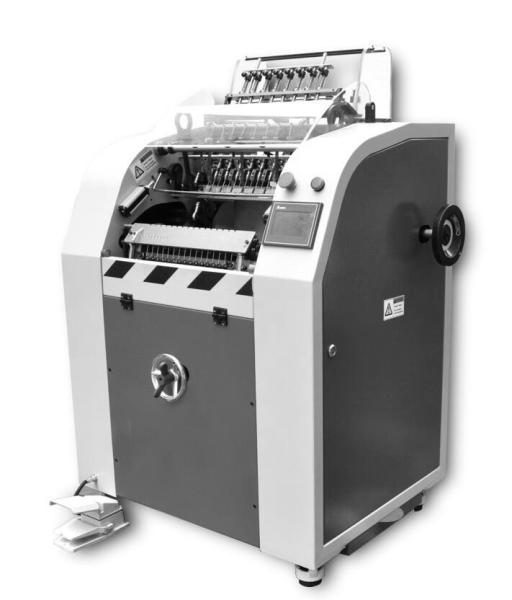 Cheap 19MM Semi Automatic Small Book Sewing Machine Book Binding Machine 0.55KW for sale