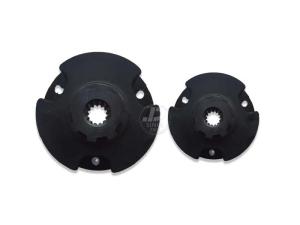 Quality Rubber Excavator Spare Parts Hydraulic Pump Coupling YC35 13T wholesale