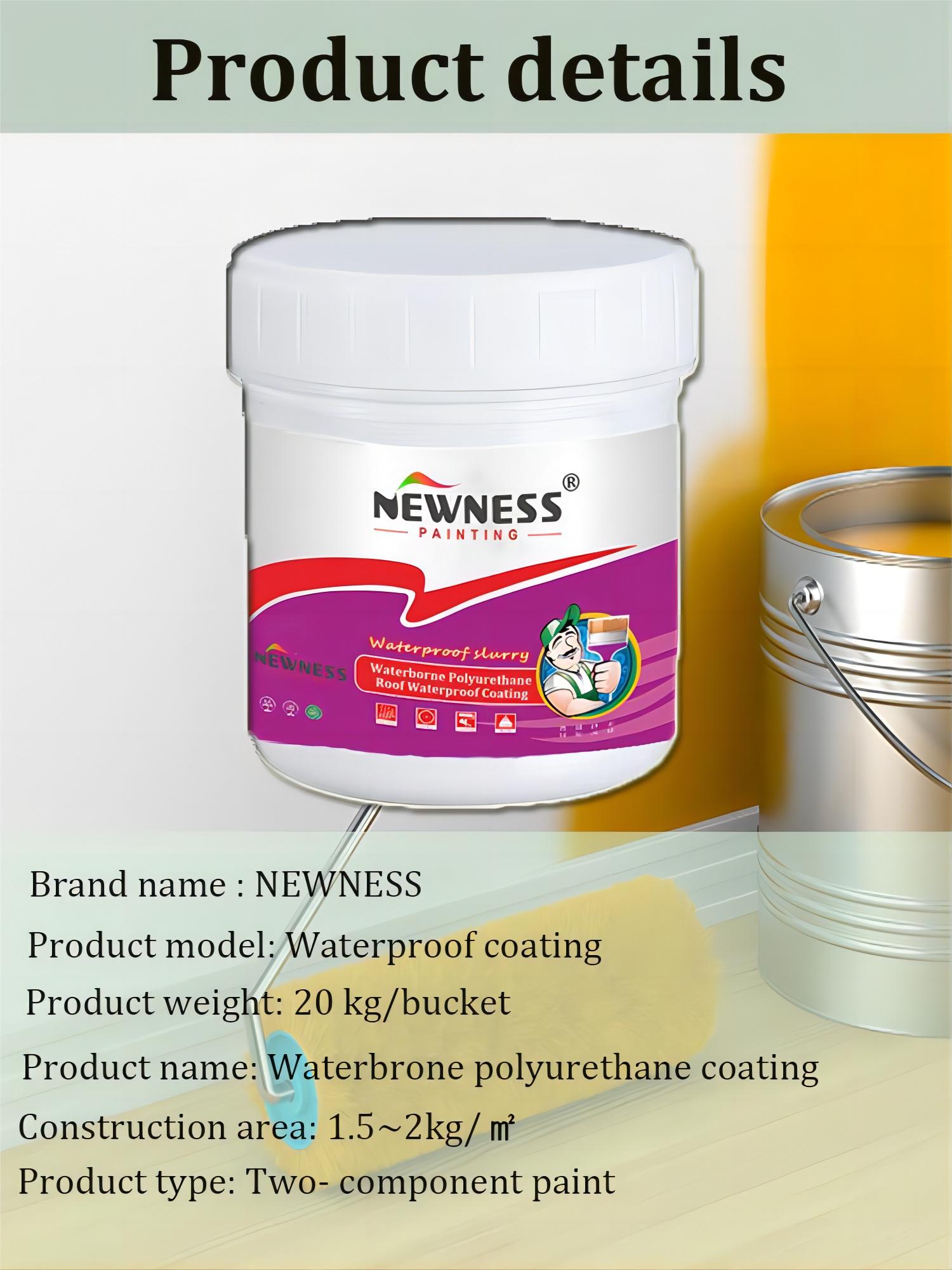 Custom Color Wall Paint High Hardness Acrylic Coating for Internal and External Walls
