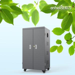 Quality ABS Engineering Plastic 64 USB Slots Charging Cart Smart Charging Cabinet wholesale
