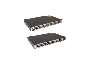 Quality Original POE Network Switch Cisco Catalyst 3750 Series WS-C3750G-48PS-E wholesale