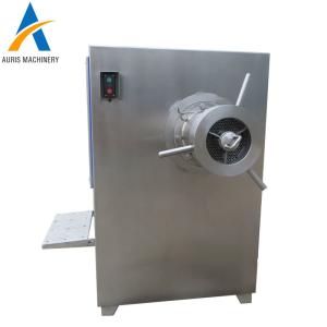 Quality Commercial Beef Meat Crushing Grinder Machine Frozen Fresh Fish Lamb 5.5KW wholesale