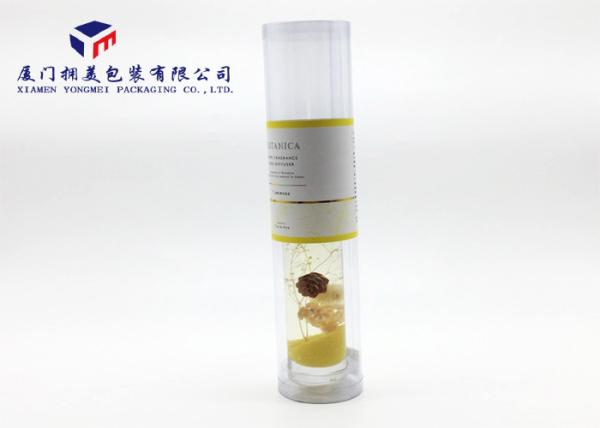 Plastic Cylinder Packaging Tubes Home Fragrance Light Weight Without Printing 6