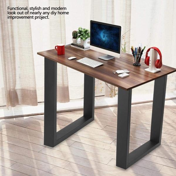 0.9mm Thickness Wide Square Tube Metal Dining Table Legs for Modern Furniture