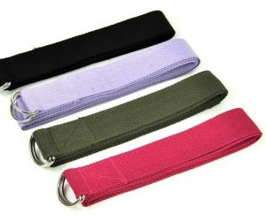 Quality 68'' yoga strap with metal buckle wholesale