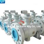 Fully Welded 16 Inch Ball Valve Flanged Bonnet Combined Seal