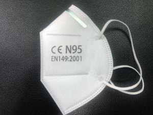 Quality Soft N95 Medical Mask Good Air Permeability For Smog Antiviral Protection wholesale