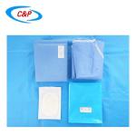 Blue Ophthalmic Surgical Pack Eye Sheet Drape ODM