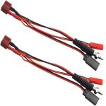 Antiwear 22AWG Deans Charging Cable 3 In 1 Multipurpose Durable