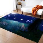 Starry Sky Bedroom Floor Mat 3D Printed Living Spaces Area Rugs