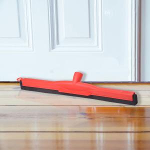 Quality Commercial 45.5x9x5.5cm Plastic Floor Squeegee With Black Dual Moss Rubber wholesale