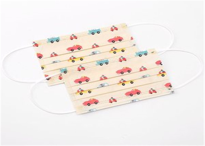 Windproof Children's Disposable Face Masks Fluid Resistant Keep Warm