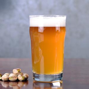 Quality Bars Nonik Pint Beer Glasses With Notched Walls And Tapered Mouth wholesale
