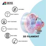 PLA+ Filament Candy PLA+ Silk Rainbow 1.75mm 3D Printer Filament