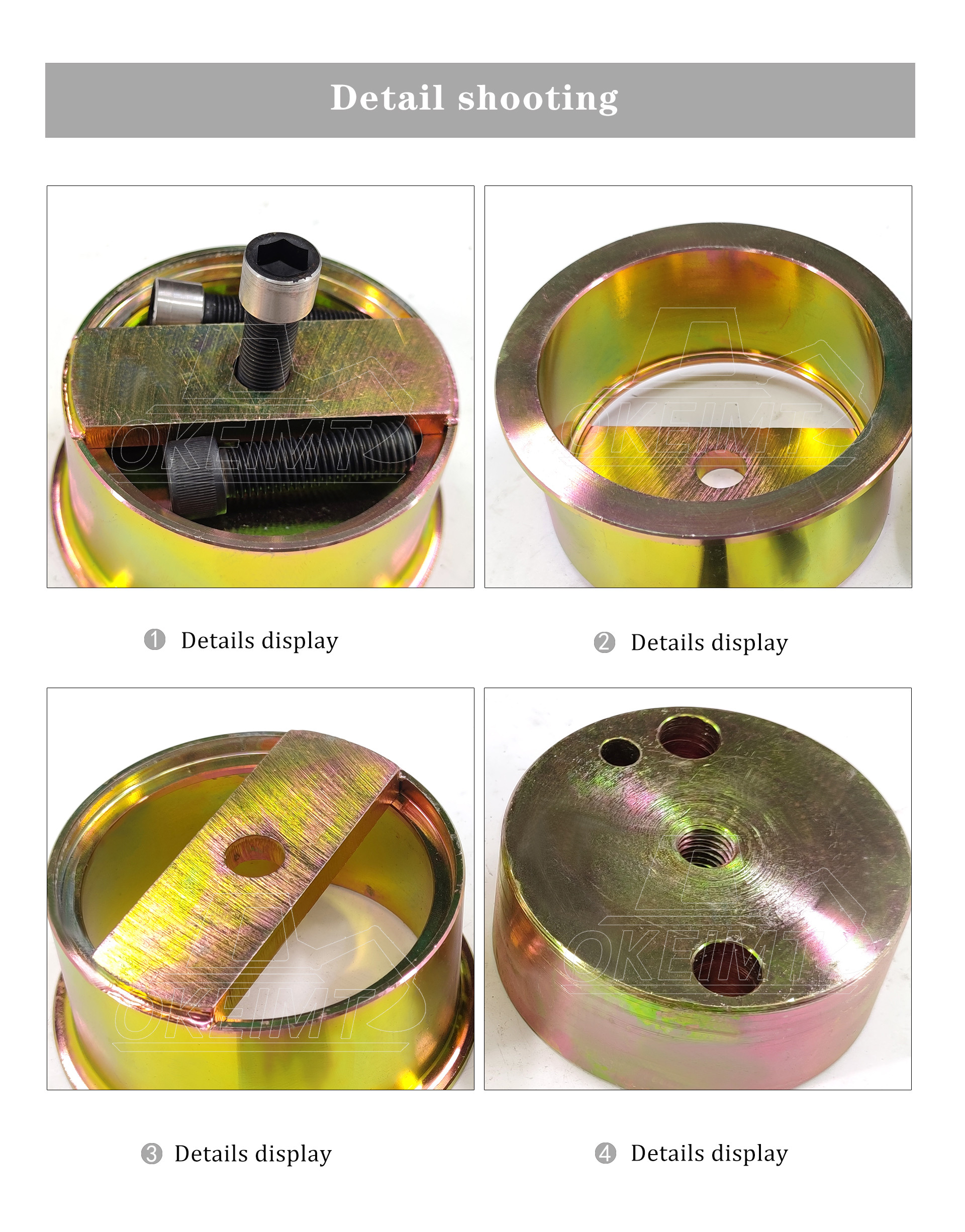 For B3.3 4D95 Engine Oil Seal Tool Crankshaft Front And Rear Installation