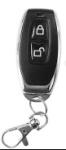 Remote Metal 2 Keys Controller Socket Switch Accessories For CR2032 3V Cell