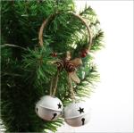 Five-Pointed Star Shap Metal Christmas Jingle Decoration Bell