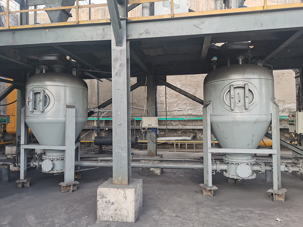 High Efficiency Dense Phase Positive Pressure Conveying System Bin Pump Powder Ash Conveying Bin Pump