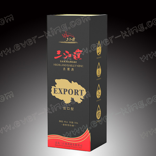 Custom Frosted Vodka Glass Bottles Electroplating 250ml 750ml