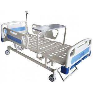 Quality Medical 3 Function Manual Hospital Bed 2150 X 1050 X 450-700mm Overall Size wholesale