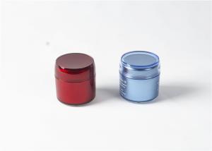 Quality Facial Mask Acrylic Cosmetic Containers , Basic Round Empty Cosmetic Jars wholesale