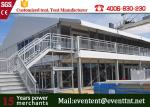 Outdoor Balcony Double Decker Tent Transparent With Two Storey For 500+ Seats