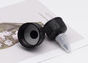 Quality 24mm Plastic Screw Caps Twist Top Long Nozzle For Bottles Smooth Closure wholesale