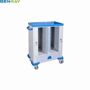 Quality Steel Patient Record Trolley wholesale
