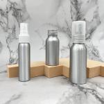 Anti UV Aluminum Cosmetic Bottle Sealing 100ml 150ml With Label