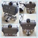 pneumatic rotary actuator control for butterfly valves